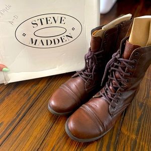 Steve Madden Combat Boots